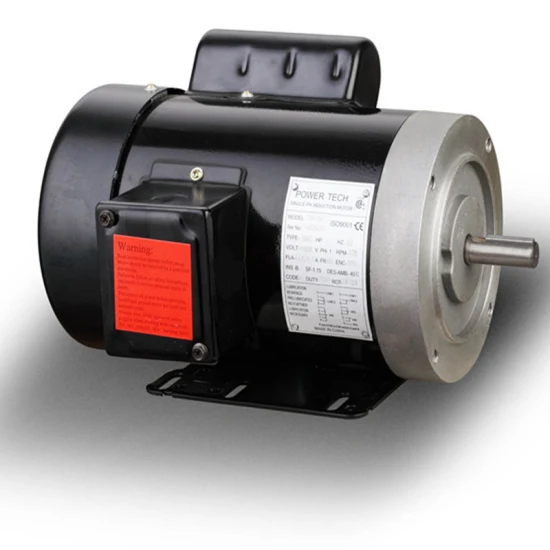 Motor CA monofásico elétrico de indução padrão NEMA 56c 3600rpm 0,75kw